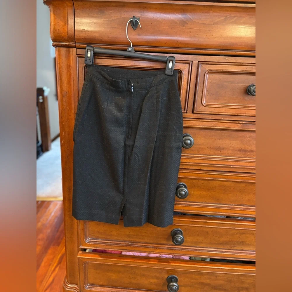 Vintage David Benjamin Women's Black Skirt Suit Size 5 - Picture 7 of 7